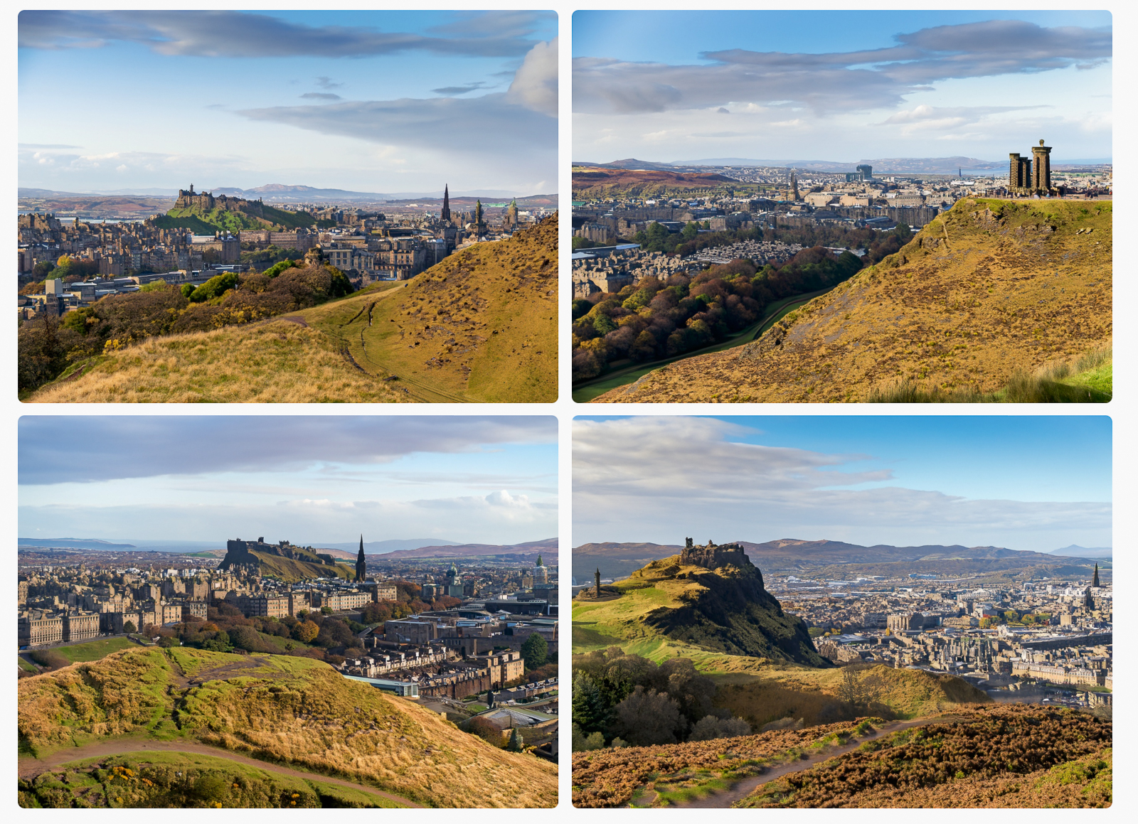 View from Arthurs Seat - generated