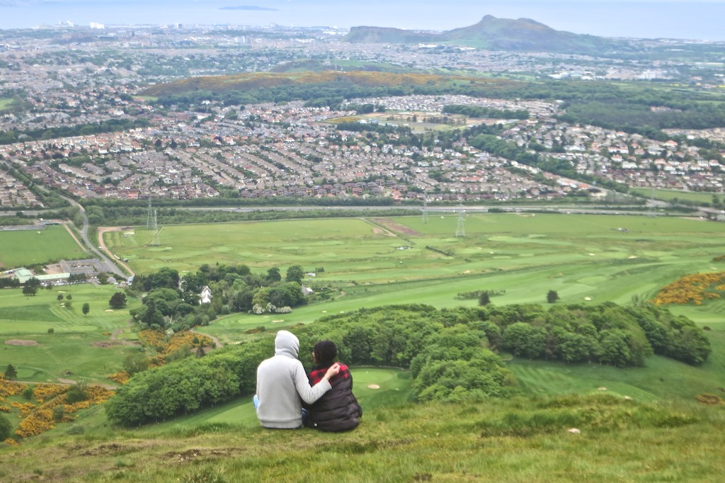 Caerketton Hill summit - Arthurs Seat